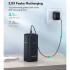RAVPower PD Pioneer AC Portable Charger & Power Bank, 20000mAh Battery Capacity, 80W AC Output, 30W PD Output, USB-A & Type-C Ports, Black